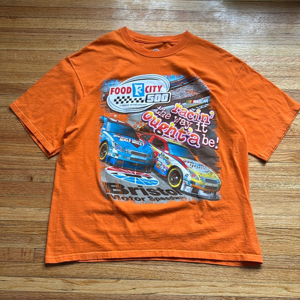 Vintage Y2K Ford City 500 Nascar T-Shirt / XL / 2008-2009
